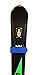 Mt Sun Gear Ski Wraps Hook and Loop ski Straps for Race, Powder, Fat skis. 2 Per Pack. Light-Strong.