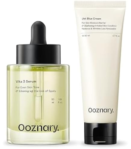 Amazon.com: Vita 3 + Jet Blue Serum Set: Glow & Hydrate Skincare