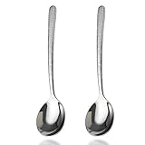 ZDFQly Soup Spoons, Premium 18/10 Stainless Steel