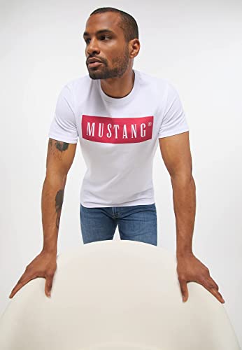 Alex C Logo tee Camiseta, General White 2045, S para Mujer