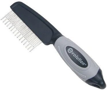 New - Evolution Dog Cat ROTATING PINS SHEDDING COMB Gentle Grooming