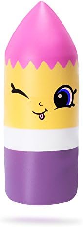 Kyson Jumbo Squishies,Slow Rising Kawaii Squishy Toy for Kids,Adults,Relieving Stress &amp; Anxiety, Cabinet Decor(Purple Pencil)