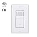 EverElectrix 4 Pack Motion Sensor Light Switch, Neutral Wire Required, Single Pole Only (Not 3-Way), Indoor in-Wall Occupancy Sensor with Wall Plate, Adjustable Timer, Title 24, UL Certified, White