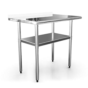 Amazon Com Nsf Work Table Kitchen 36x24 Inches Commercial Prep