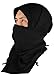 Mato & Hash Military Shemagh Tactical 100% Cotton Scarf Head Wrap - Blackout CA2100-2