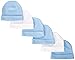 Gerber Baby Boys' Blue 6 Pack Solid Cap Bundle