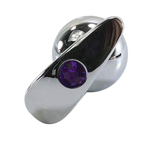 Unisex-But-t-lega-brillante-argento-gioielli-Plugs-giocattolo-Ana1