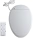 KOHLER K-4744-0 C3 201 Elongated Warm Water Bidet Toilet Seat, White with Quiet-Close Lid and Seat, Automatic Deodorization, Adjustable Water Temperature, Nightlight, Heated Seat, Warm Air Dryer