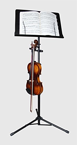 image for Vizcaya Violin Stand VLH10 Violin Hanger With Bow Peg Attachment for M