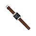 Fitbit Blaze Accessory Band, Reignet Replacement Adjustable 23mm Leather Band with Metal Clasp for Fitbit Blaze Smart Fitness Watch - Large
