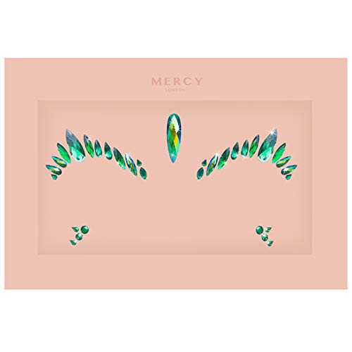 Poison Ivy Face Jewels âœ® Mercy London Poison Ivy Costume Accessories Face Gems Jewels All In One Festival Headpiece Stick On