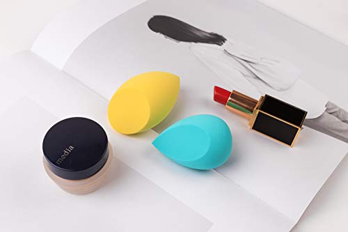 FAMILIFE 6PCS Makeup Sponge Set, Super Soft Beauty Sponge, Suitable for Liquid Cream and Powder Multi-colored, Makeup Sponges - Thumbnail 7