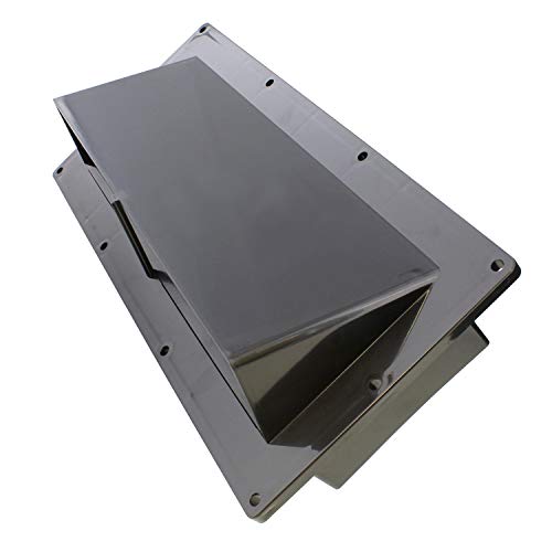 Dumble RV Range Vent Cover Exterior Vent with Locking Damper and Screws