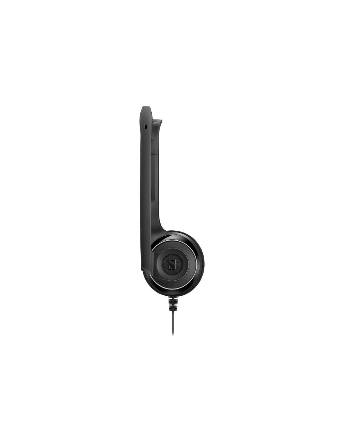Sennheiser PC 7 USB - Lightweight On-Ear Single-Sided Headset - Wired - Passive Noise-Cancelling Microphone for Internet Telephony and E-Learners - Mac, PC, and Laptop Connectivity