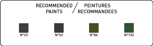 Heller US 1/4 Ton Truck and Trailer Military Land Vehicle Model Building Kit