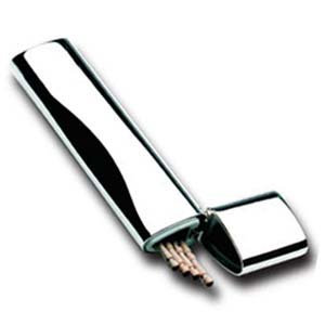 Toothpick Holder silver plated TPK01