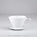 Kalita 22201 Wave 155 (100P) Paper Filter, SIZE 155, White
