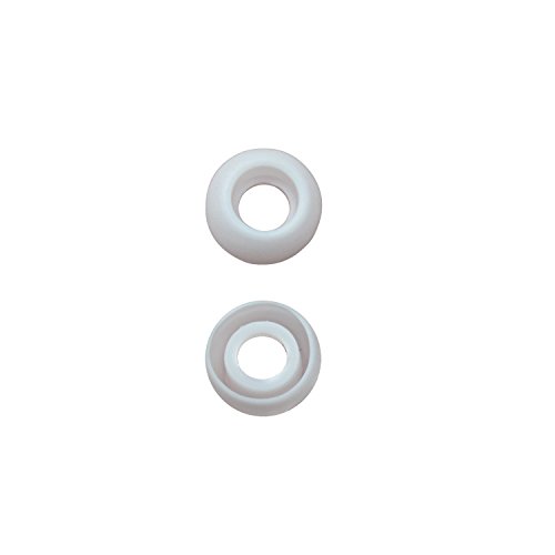 White Replacement Eartips Headphone Earbuds Eartips 3X Pairs of 1 Small Medium and Large (Compatible with Motorola LG Samsung Beats Bose Plantronics)