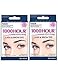 Combo Pack! 1000 Hour Eyelash & Brow Dye / Tint Kit Permanent Mascara (Blue Black & Blue Black)