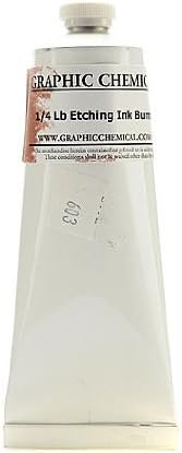 Graphic Chemical Etching & Perfection Palette Ink burnt umber 1/4 lb. tube
