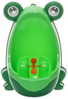 Children Stand Urinal, Boys Potty Training Toilet, Hang on Wall Urinary(2 colors) (green)