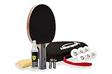 Killerspin Table Tennis All in One Bundle; Ping Pong Paddle, Bag; Balls & Rubber Cleaning Spray