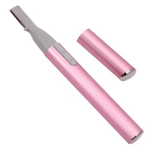 Electric Eyebrow Trimmer Women Precision Face Razors Battery Operated Small Facial Hair Remover Shaver Epilator for Face Neck Fuzz Lips Body Arms Leg, Eyebrow Trimmer, Facial