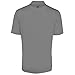 adidas Golf Mens Climalite Textured Short-Sleeve Polo (A161) -ASH -XL