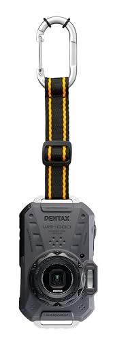 PENTAX WG-1000 Gray Waterproof Digital Compact Camera, Designed for Casual Outdoor and Underwater Photography, Waterproof to a Depth of 15 Meters, for up to one Hour of Continuous Operation