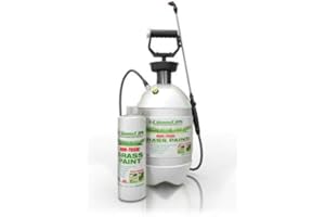 LawnLift Grass Paint Kit (Includes Professional 1 Gallon Sprayer & 32oz. Ultra Concentrated Grass Paint Bottle= 2.75 Gallons Usable Product and Covers up to 1,000 Square feet.
