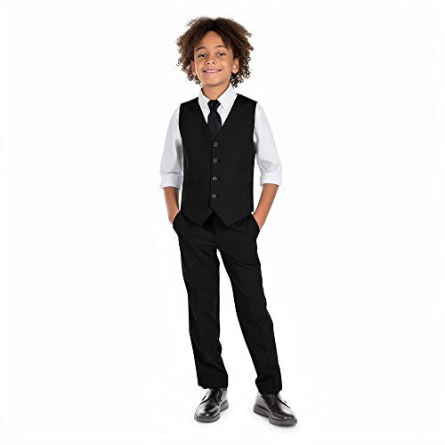 Marvelous World Boys' Suits Slim Fit Vest Set 2