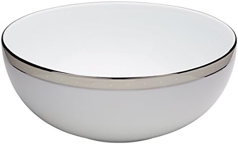 Fairmont & Main Jolie-Salad Bowl, Porcelain, Beige, 23.5 x 23.5 x 9.5 cm