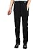 Spvoltereta Outdoor Thick Warm Women Straight Leg Pants Quick Dry Waterproof & Windproof With Fleece Liner For Hiking Trekking Snowmobiling Skiing (8, Black)