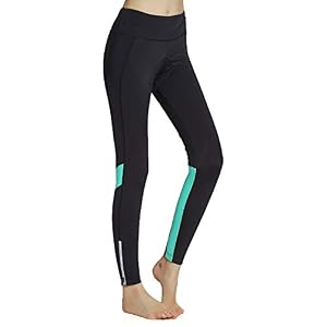 beroy Cycling Tights Women Long Cycling Pants Bike Legging Trousers with 4D Gel Padded Compression High Density…