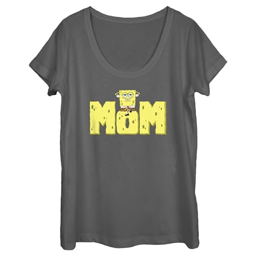 Spongebob Squarepants Sponge Mom Women's Traditional Short Sleeve Tee Shirt