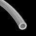 Uxcell a15121600ux0978 5 mm x 8 mm Silicone Food Grade Translucent Tube Air Pump Hose Pipe, 2 m, Metal, 0.2