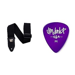 Ernie Ball Polypro Guitar Strap, Black