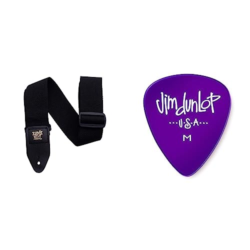 Ernie Ball Polypro Guitar Strap, Black