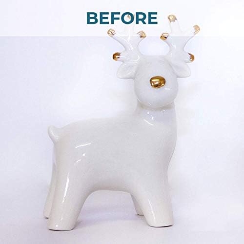 Polar Metallic Spray Paint, 400 ml, Gold, for Plastic Metal, Wood, Glass, Ceramics & Ornaments - Image 3