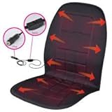BDK Travel Warmer Heated Seat Cushion 12-Volt Padded Thermal Release - Durable & Easy to Use