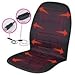 BDK Travel Warmer Heated Seat Cushion 12-Volt Padded Thermal Release - Durable & Easy to Use