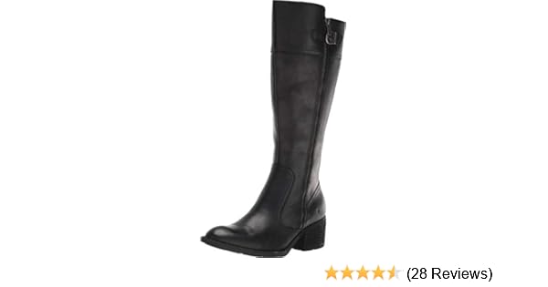 born fannar wide calf leather knee high boot
