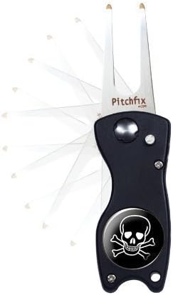Sherpashaw Skull & Crossbones Original Pitchfix Divot Tool with free Tees