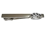 Kiola Designs Brass Knuckle Square Tie Clip