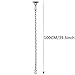 E EVERKING Hanging Kits Hammock Chair Swing Hooks&Carabiners with 100cm Stainless Steel Chain Heavy Duty 440LB Capacity for Hammock Stand,Swing Chair,Hammocks,Indoor Outdoor Suspension Ceiling Hooks