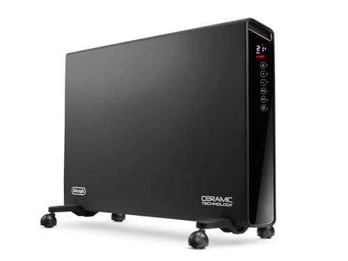 Delonghi HX65L22 2kW Convector Heater, Black Grey