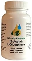 S-Acetyl L-Glutathione 100 mg. 100 VCaps | Non-GMO | Soy-Free | Gluten Free
