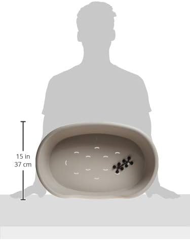 domus small pet basket, moderna product 58/38.4/19.8 cm, grey, 1 x 1 x 1 cm (L x W x H) - Image 5