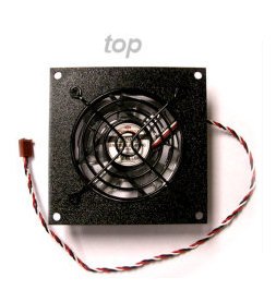 Coolerguys Cabcool801 Single 80mm Fan Cooling kit for Cabinet & Home Theaters