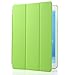 BESDATA Ultra Thin Magnetic Smart Cover [Auto Wake/Sleep Function]& Translucent Back Case for 2013 iPad Air + Screen Protector + Cleaning Cloth + Stylus (Green)